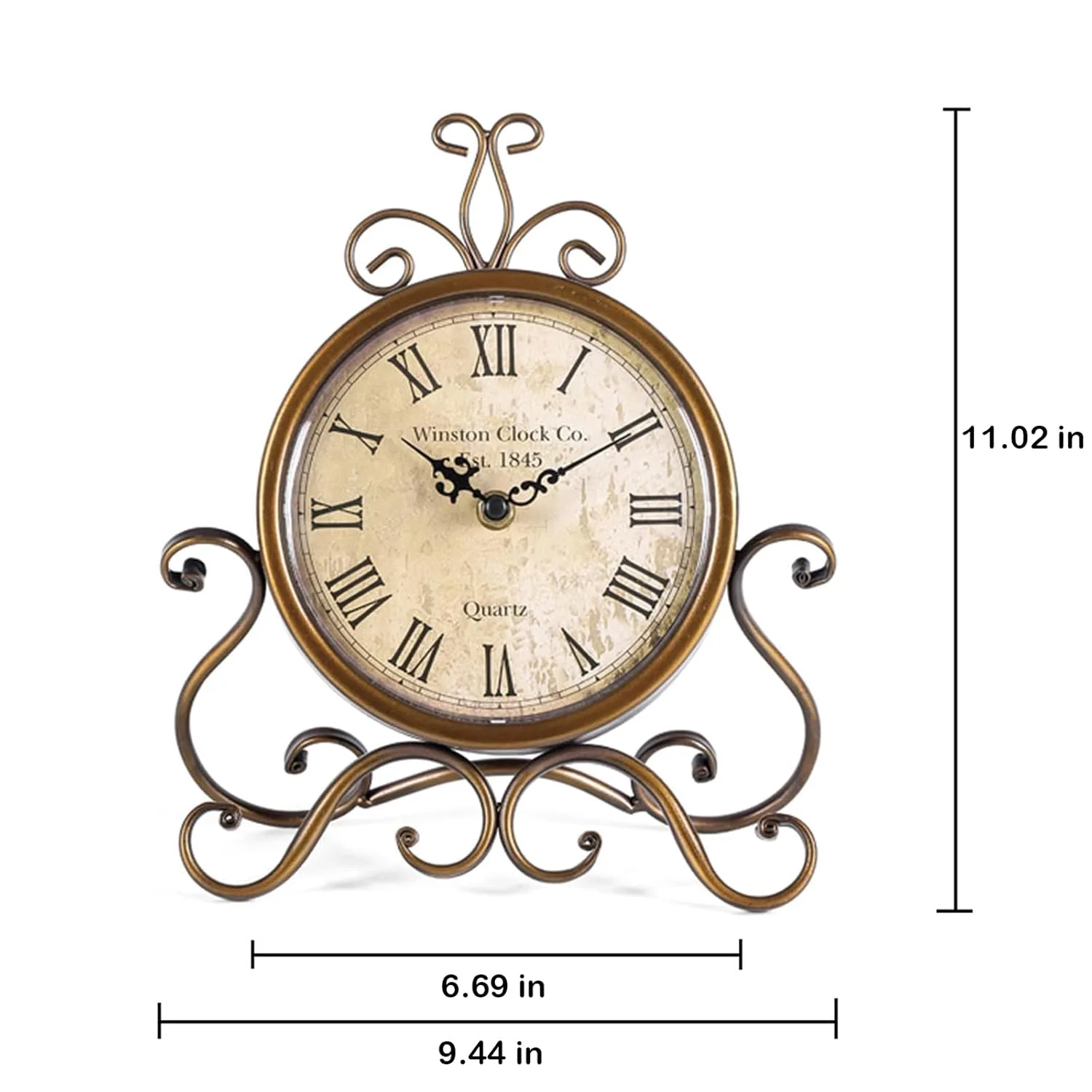 vintage table clock 3