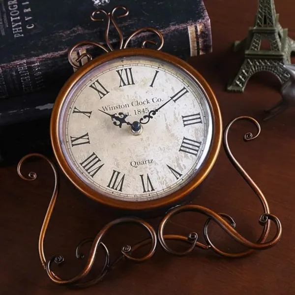 vintage table clock 4