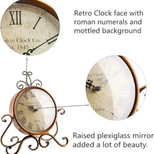 vintage table clock 5
