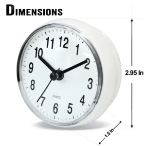 waterproof shower clock 5