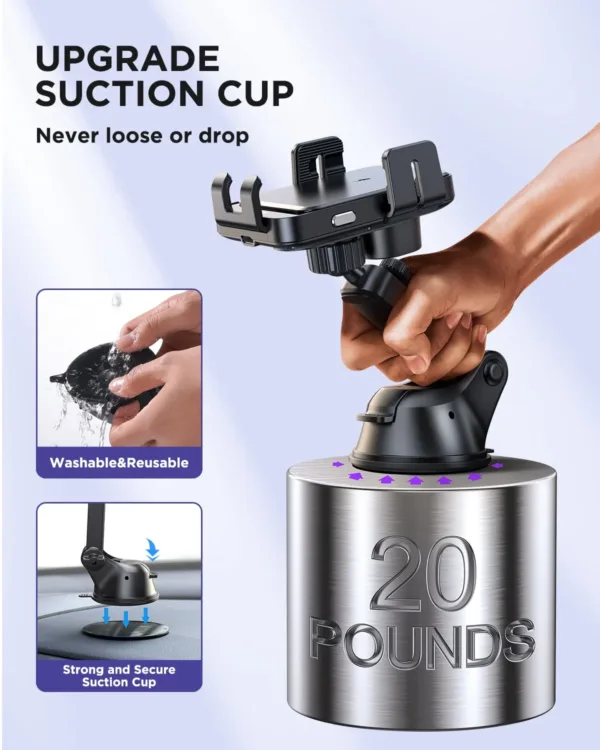 wireless car charger mount 3