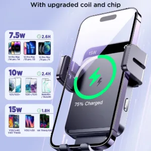 wireless car charger mount 4