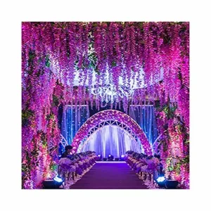 wisteria vine silk flower 6