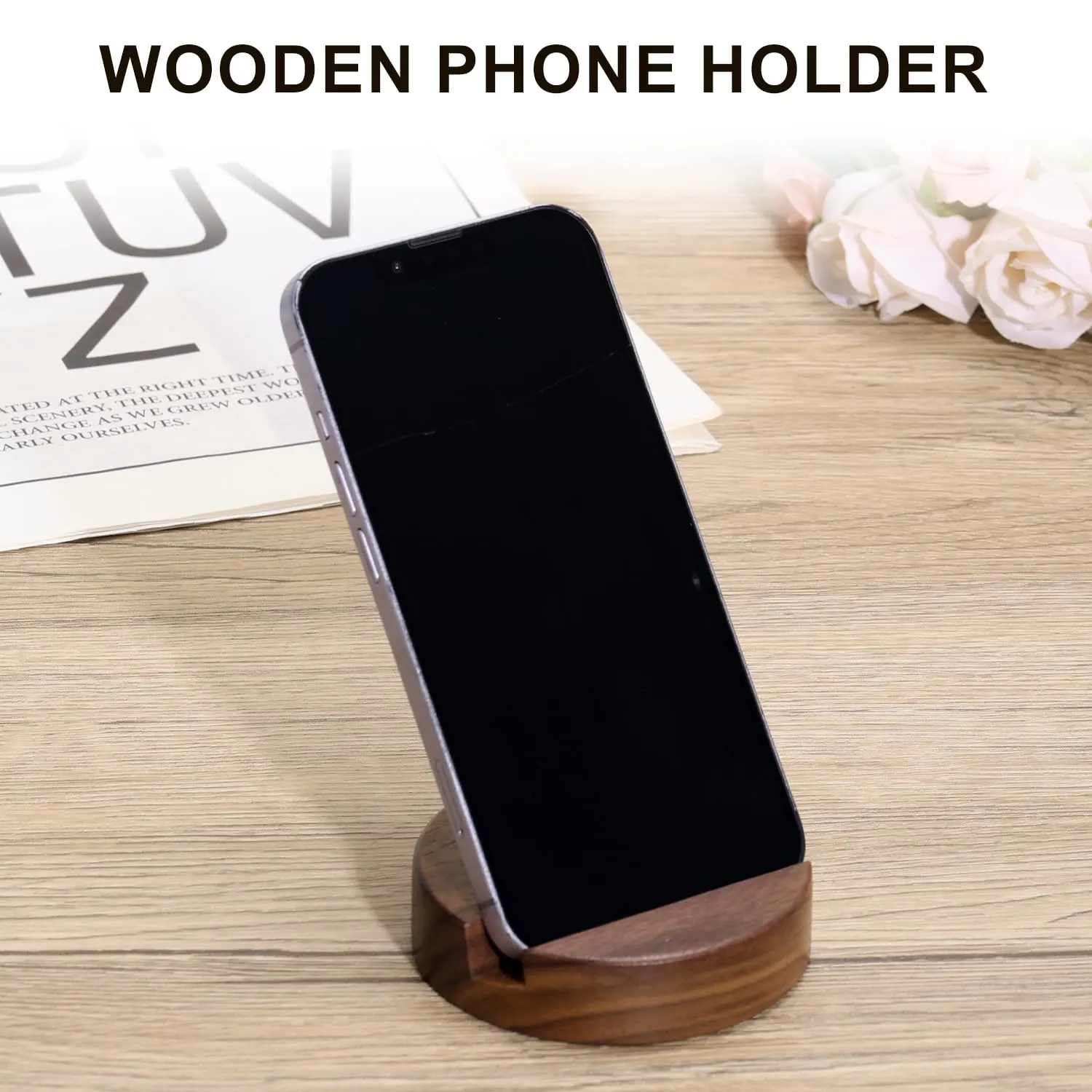 wooden phone stand 4