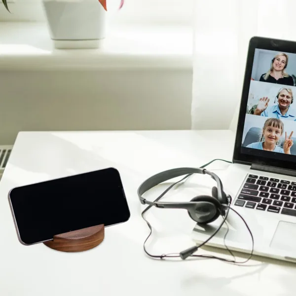 wooden phone stand 6