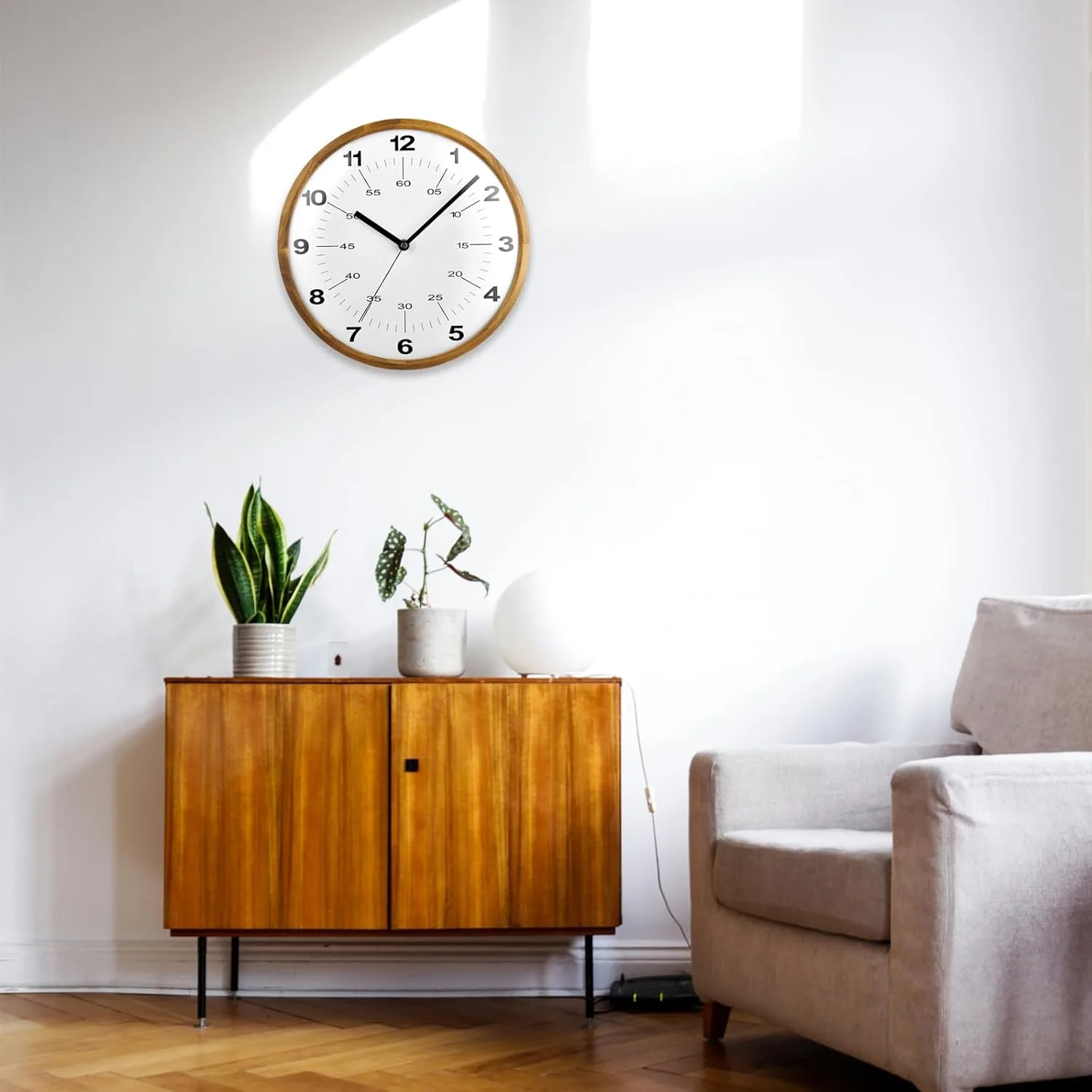 wooden wall clock 5