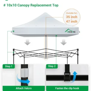 10x10 canopy tent top 7