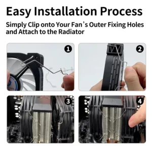 120mm fan bracket clips 3