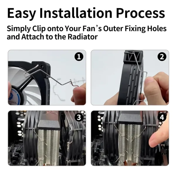 120mm fan bracket clips 3