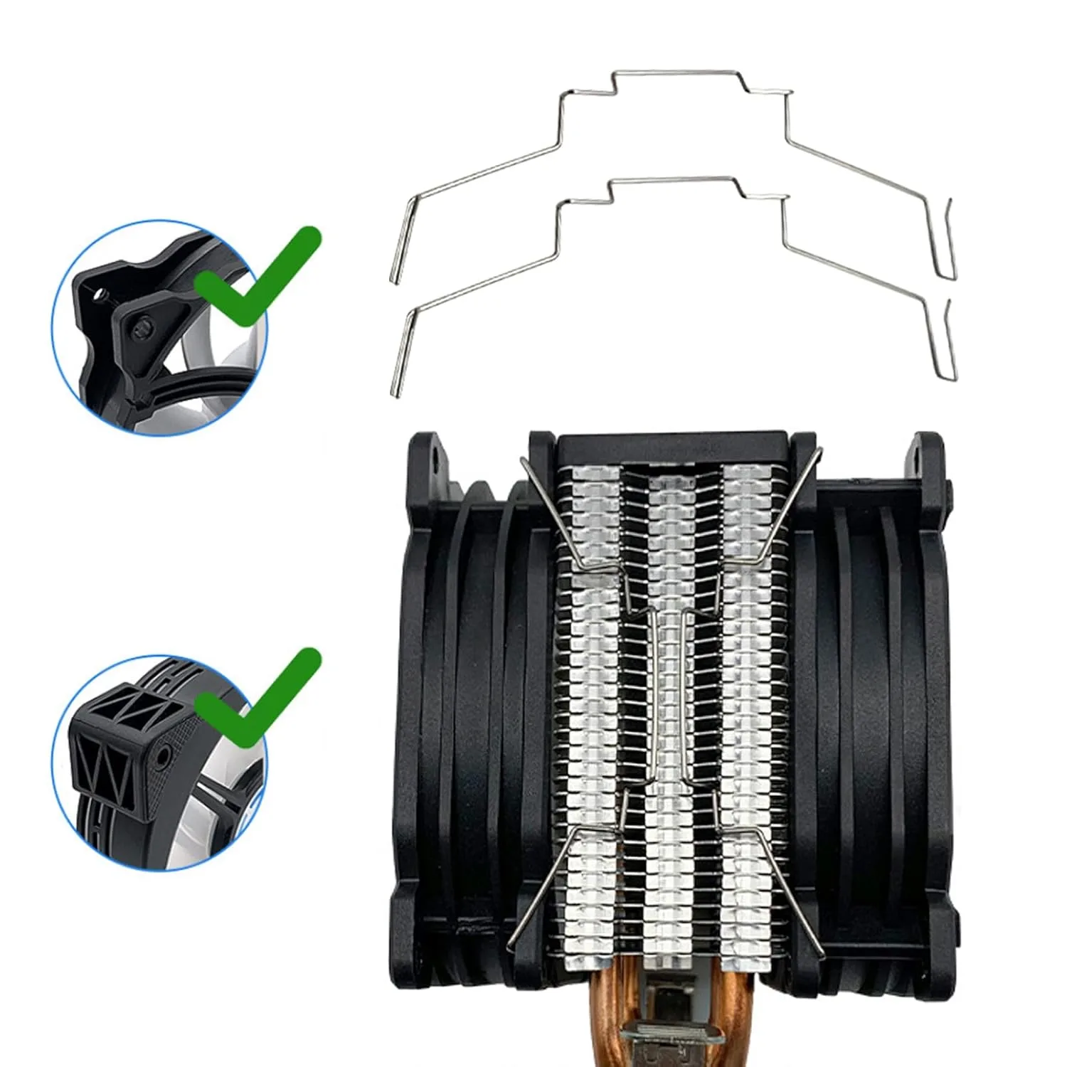 120mm fan bracket clips 7