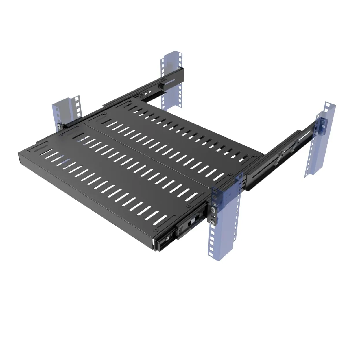 1u sliding rack shelf 1