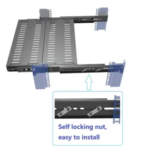 1u sliding rack shelf 6