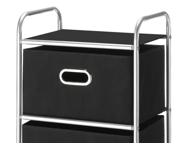 3 drawer rolling cart 3
