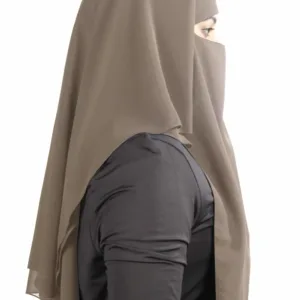 3 layer niqab georgette 3