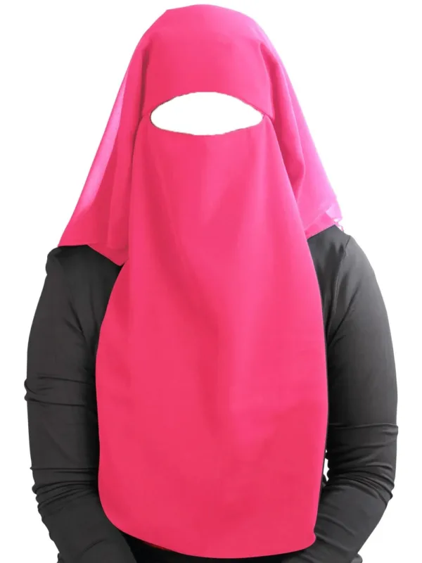 3 layer niqab georgette 6