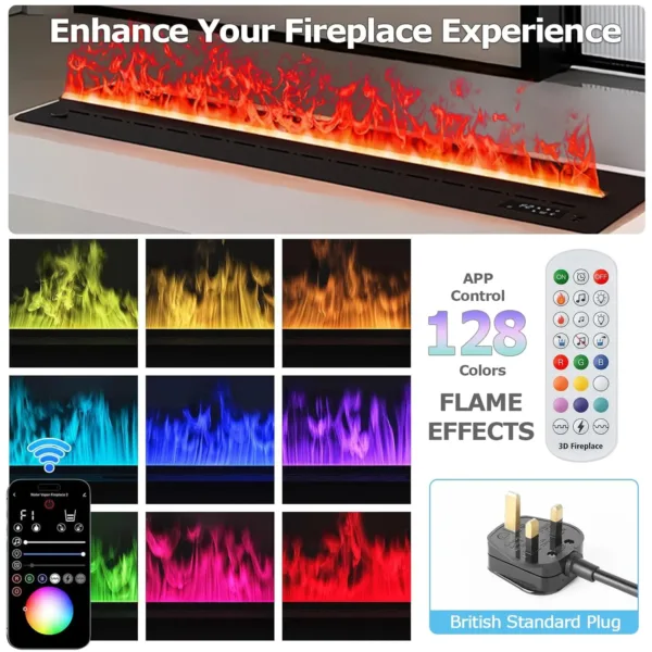 3d flame fireplace 2
