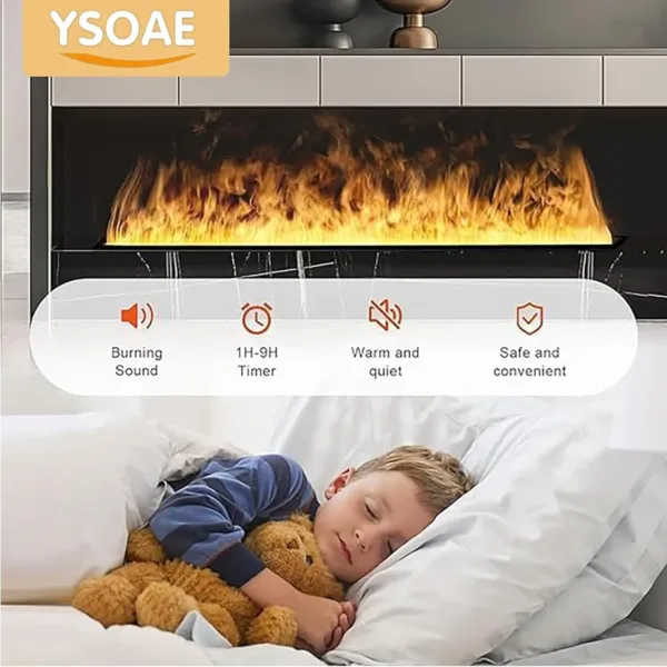 3d flame fireplace 7