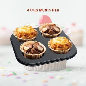 4 cup muffin pan 4