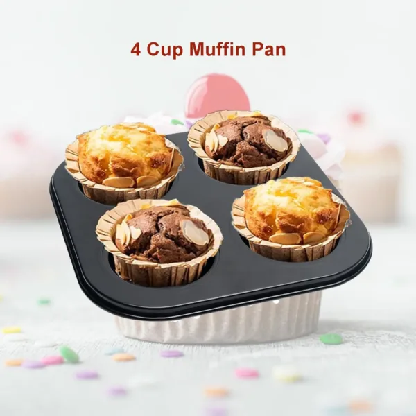 4 cup muffin pan 4