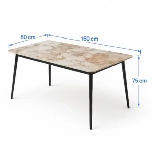 4 seater ceramic dining 5