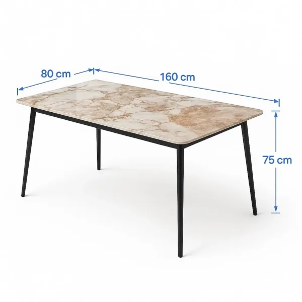 4 seater ceramic dining 5