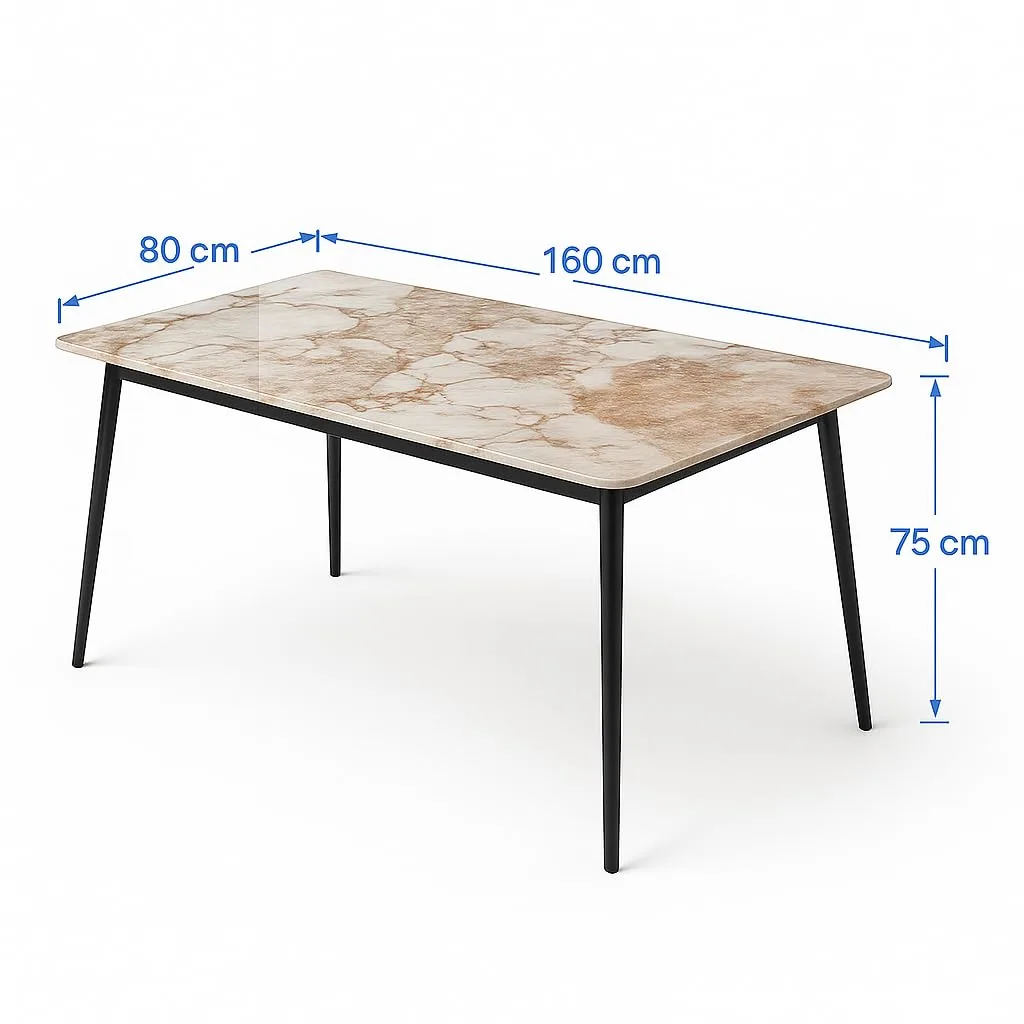 4 seater ceramic dining 5