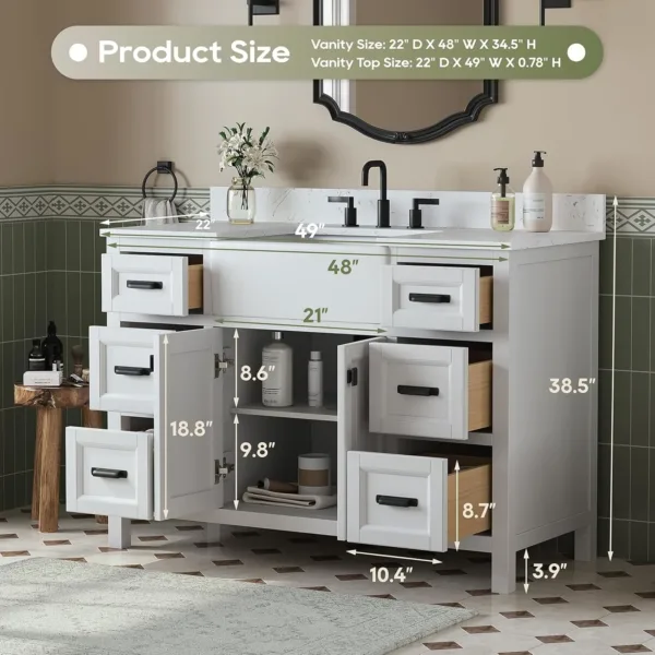 48 inch bathroom vanity 2