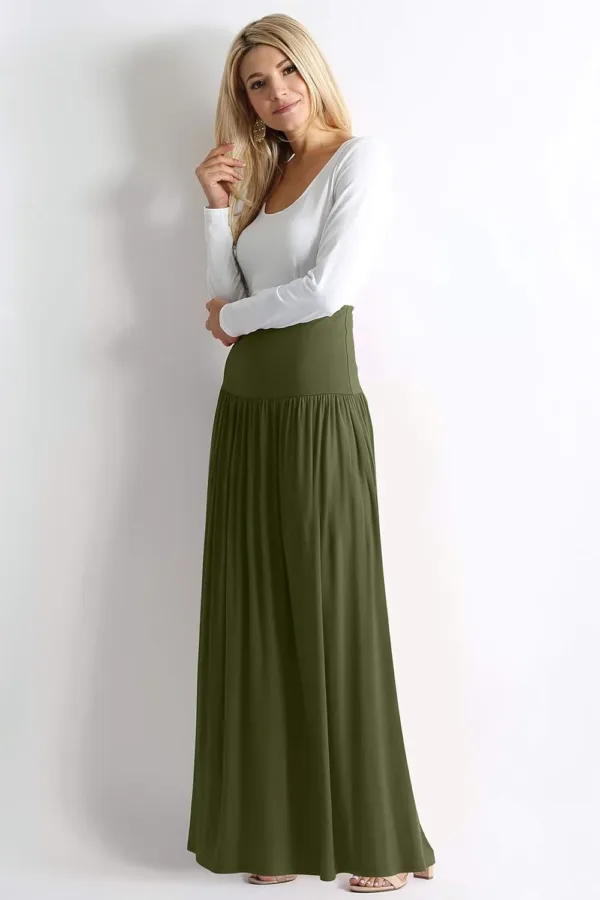 a line maxi skirt 2
