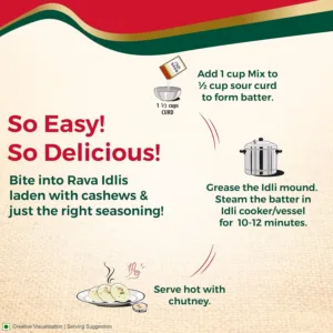 aashirvaad rava idli 6
