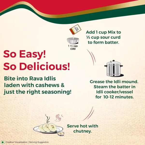 aashirvaad rava idli 6
