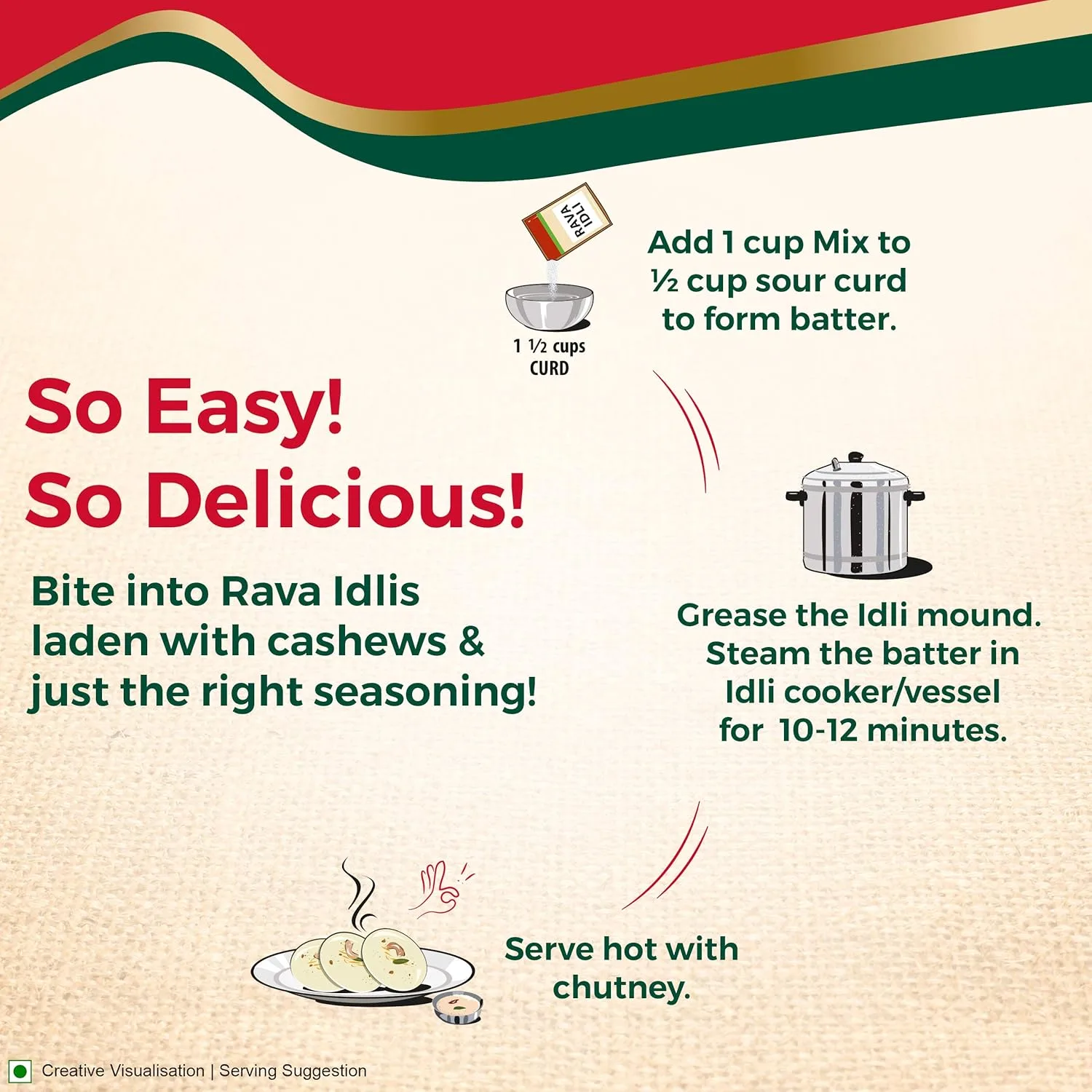 aashirvaad rava idli 6