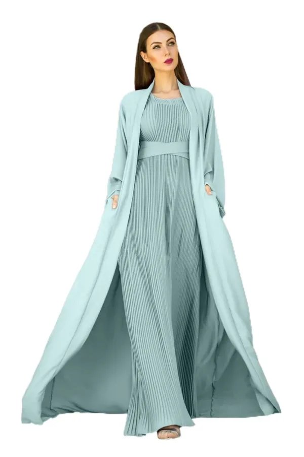 abaya hijab soft fabric 1