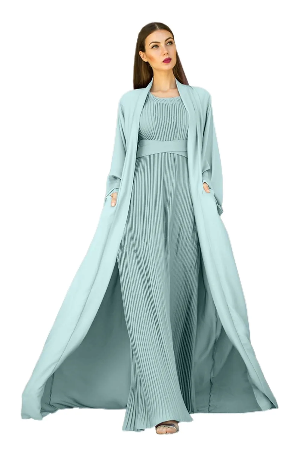 abaya hijab soft fabric 1