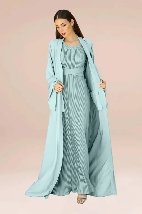 abaya hijab soft fabric 2