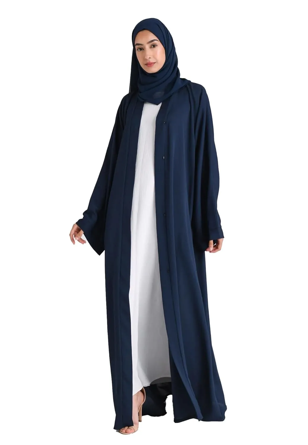 abaya open front 1