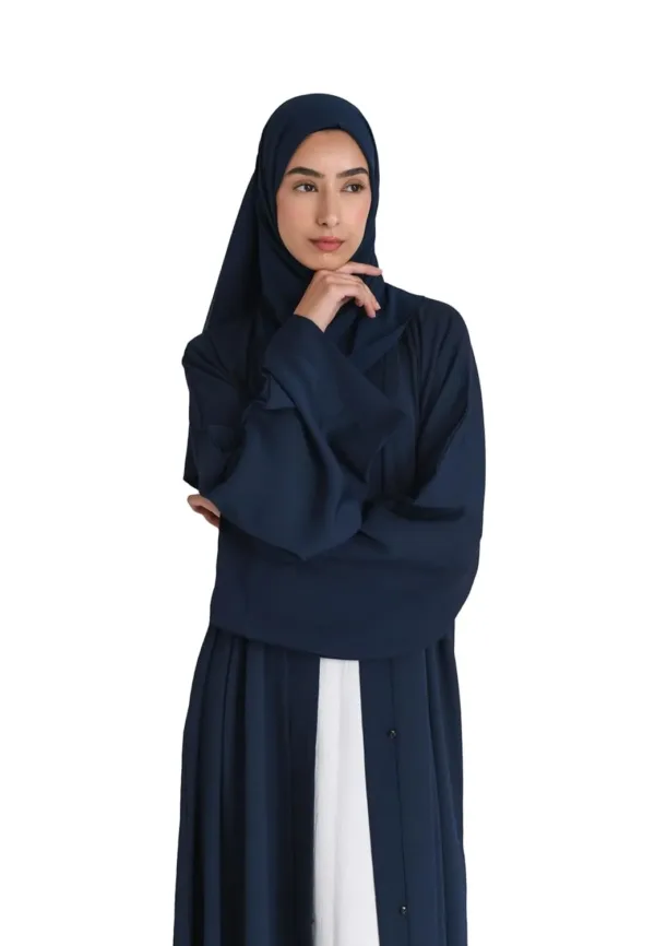 abaya open front 3