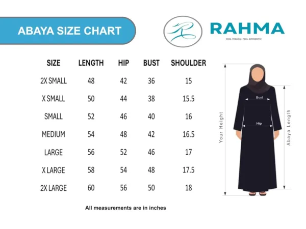 abaya open front 5
