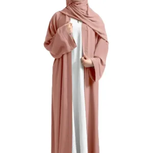 abaya open front 6