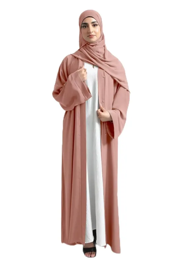 abaya open front 6