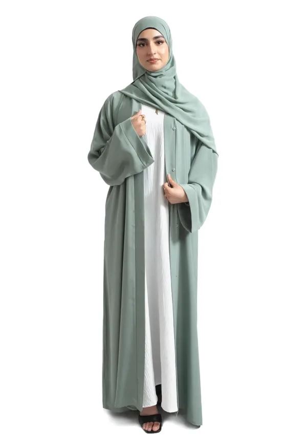 abaya open front 7