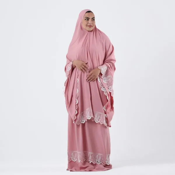 abaya prayer dress set 3
