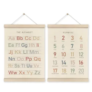 abc numbers poster frame 1