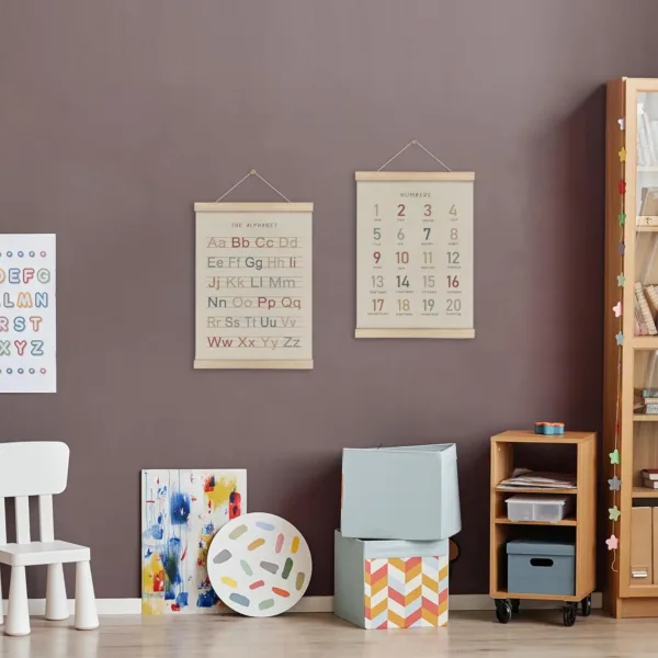 abc numbers poster frame 2