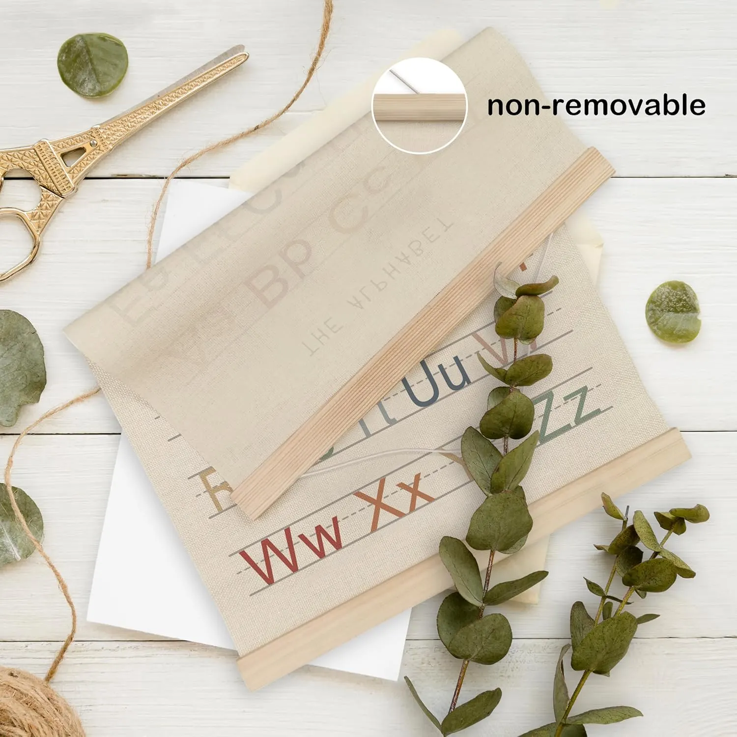 abc numbers poster frame 5