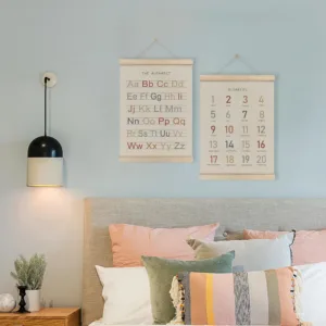 abc numbers poster frame 6