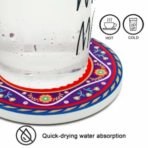 absorbent coasters holder 3