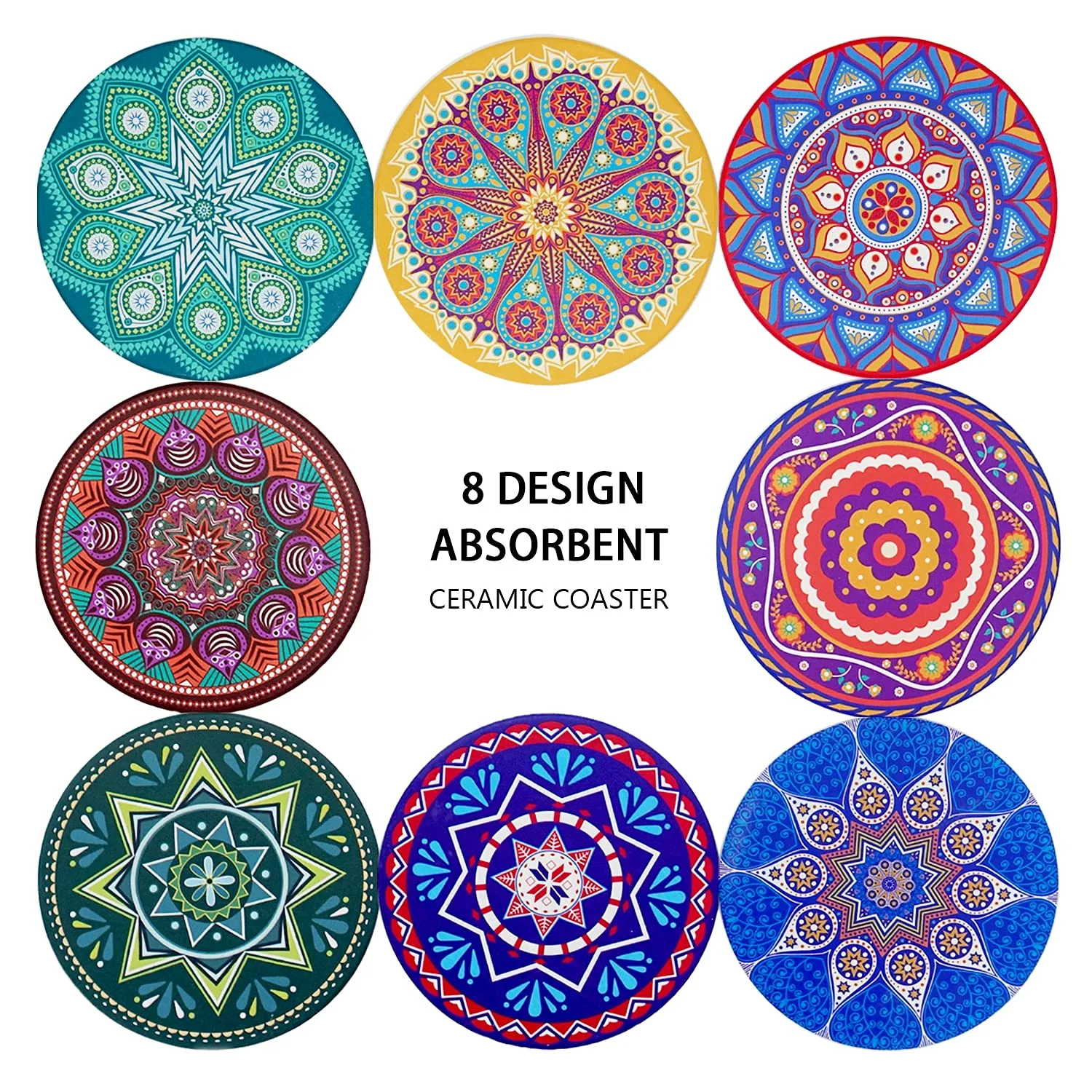 absorbent coasters holder 5