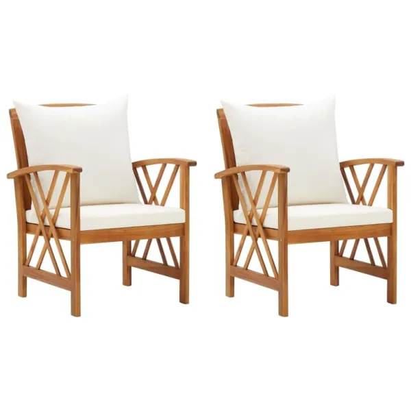 acacia wood garden chairs 1