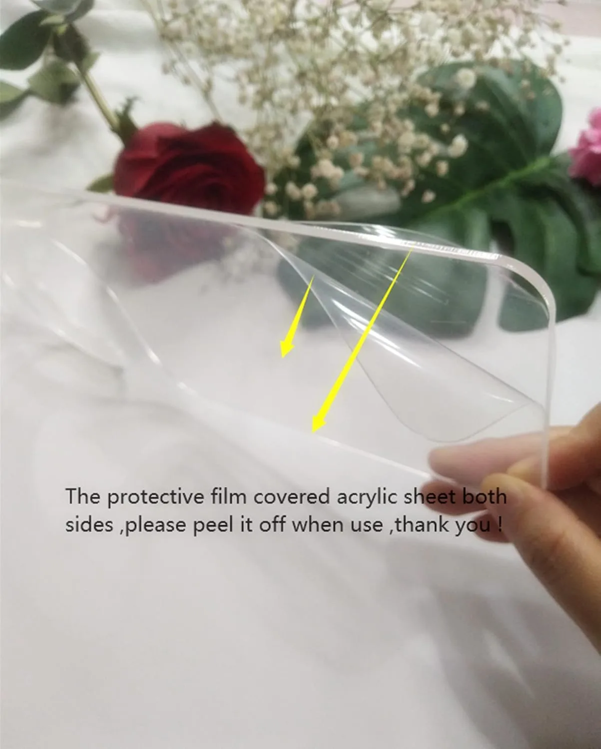 acrylic door hanger 2