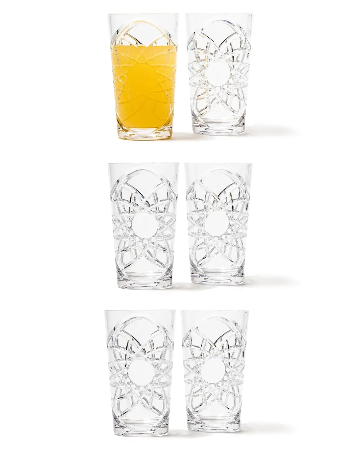 acrylic water tumblers clear 1